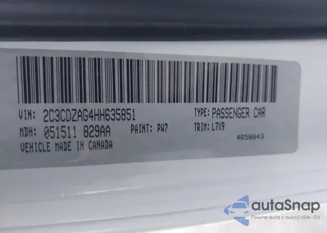 2017 Dodge Challenger Sxt from USA, damaged, VIN 2C3CDZAG4HH635851